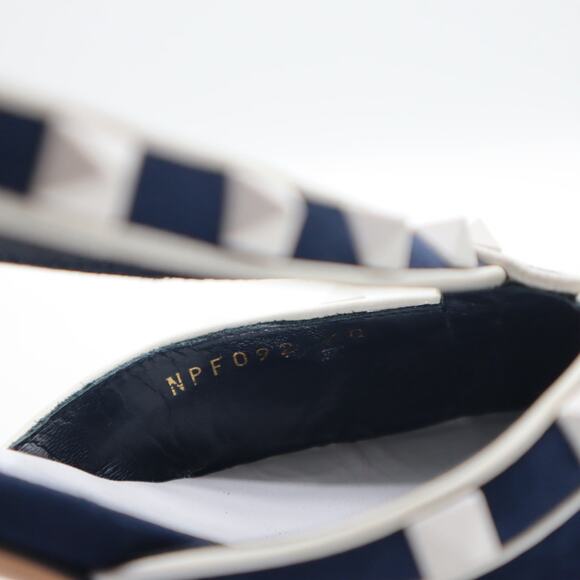 Valentino Suede Rockstud D'Orsay Pump Size 40 - Picture 9 of 13